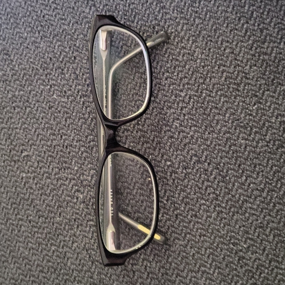 Ted baker frames only Black with case- lenses need to be changed- prescription